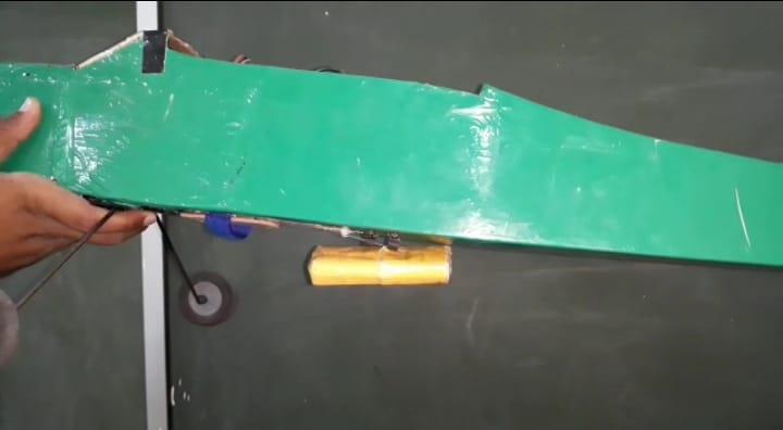 Figure 2: Fabrication of the UAV