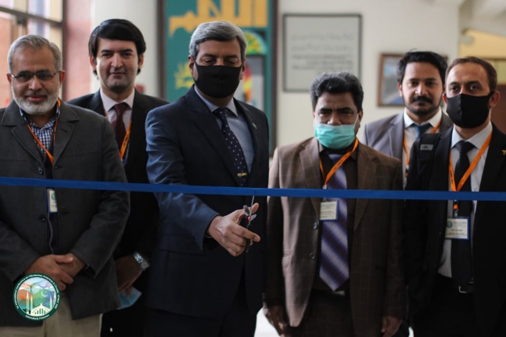 Figure 2. Pro-Rector Research, Innovation & Commercialisation – NUST, Dr. Rizwan Riaz, inaugurating the conference