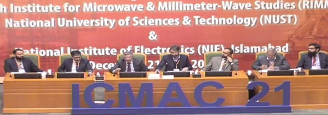 Figure 9. Panel discussion session on challenges and opportunities in RF and IC Design in Pakistan