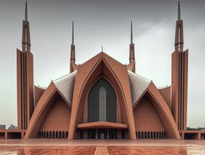 Figure 2: Reimagining Faisal Mosque