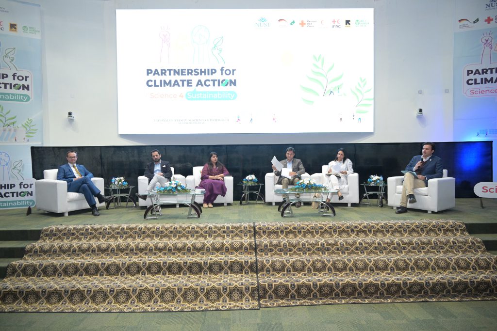 Figure 4: A panel of experts discussing national and international root causes of climate change and possible remedies to overcome this challenge