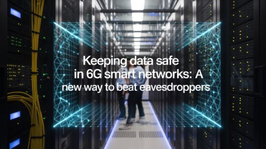 Keeping Data Safe in 6G Smart Networks: A New Way to Beat Eavesdroppers
