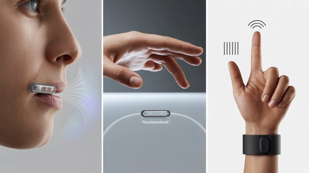 Figure 4: Beyond humidity, this flexible platform enables a host of real-world applications, from non-contact proximity sensing to physiological monitoring and secure communication via Morse code detection