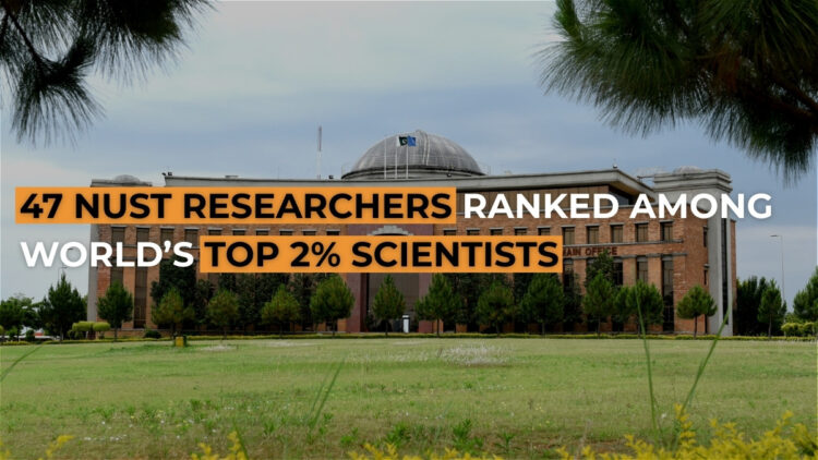 47 NUST researchers ranked among world’s top 2% scientists_blog cover