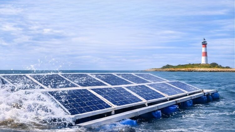 Impact of Salt on Floating Solar Panel Performance in Marine Environments_Blog Cover